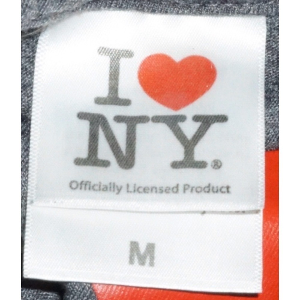 I Love New York T Shirt Gray M - Picture 5 of 8